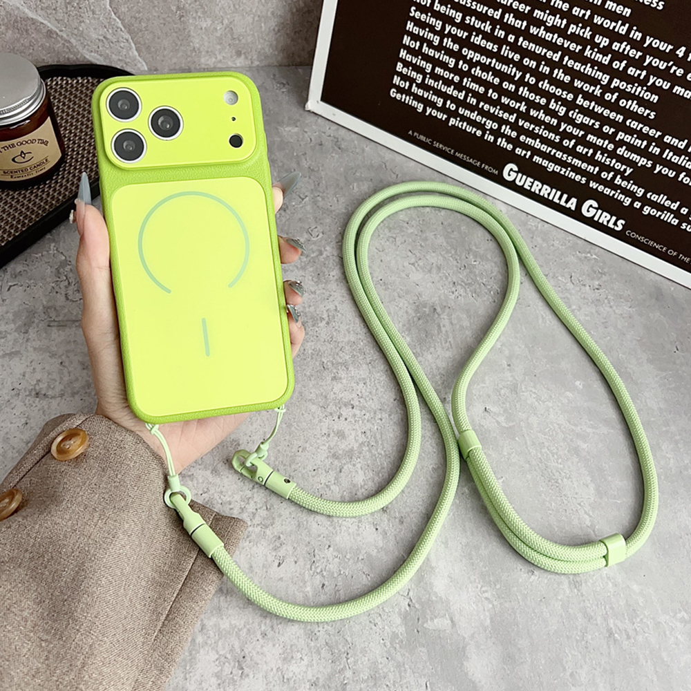 Phone Cases Magsafe - Luxury Crossbody Lanyard Phone Case For