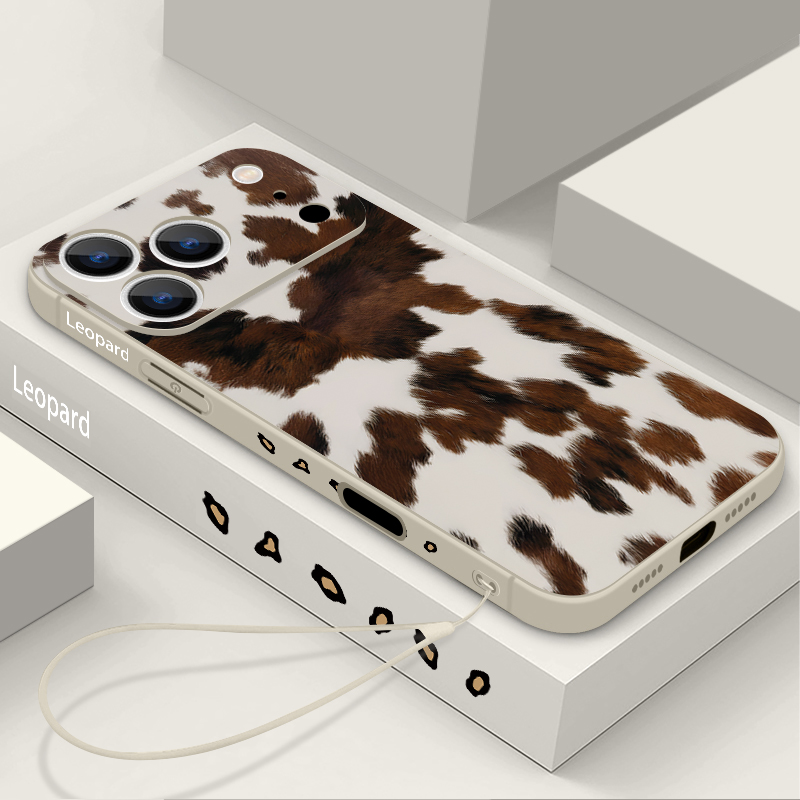 Phone Cases Leopard Print - Leopard Print TPU Phone Case For