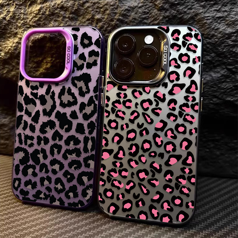 Phone Cases Leopard Print - Fashion Aesthetic Leopard Print Phone Case