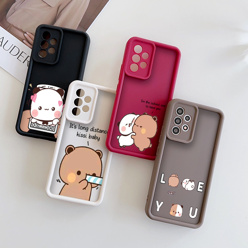 Phone Cases Xiaomi 14T - Creative Cartoon Bubududu Panda Couple Phone