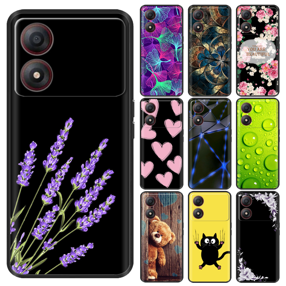 Phone Cases Quotes - For ZTE Blade A34 Case Cute