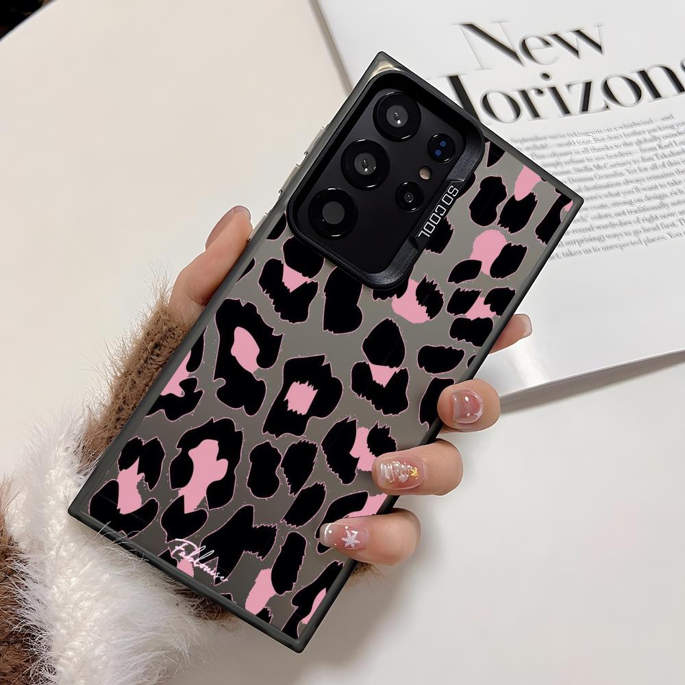 Phone Cases Leopard Print - Black Leopard Print Phone Case For