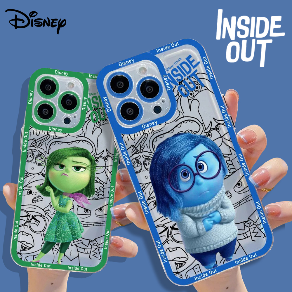 Phone Cases Iphone 15 - Disney Inside Out Silicone Case for