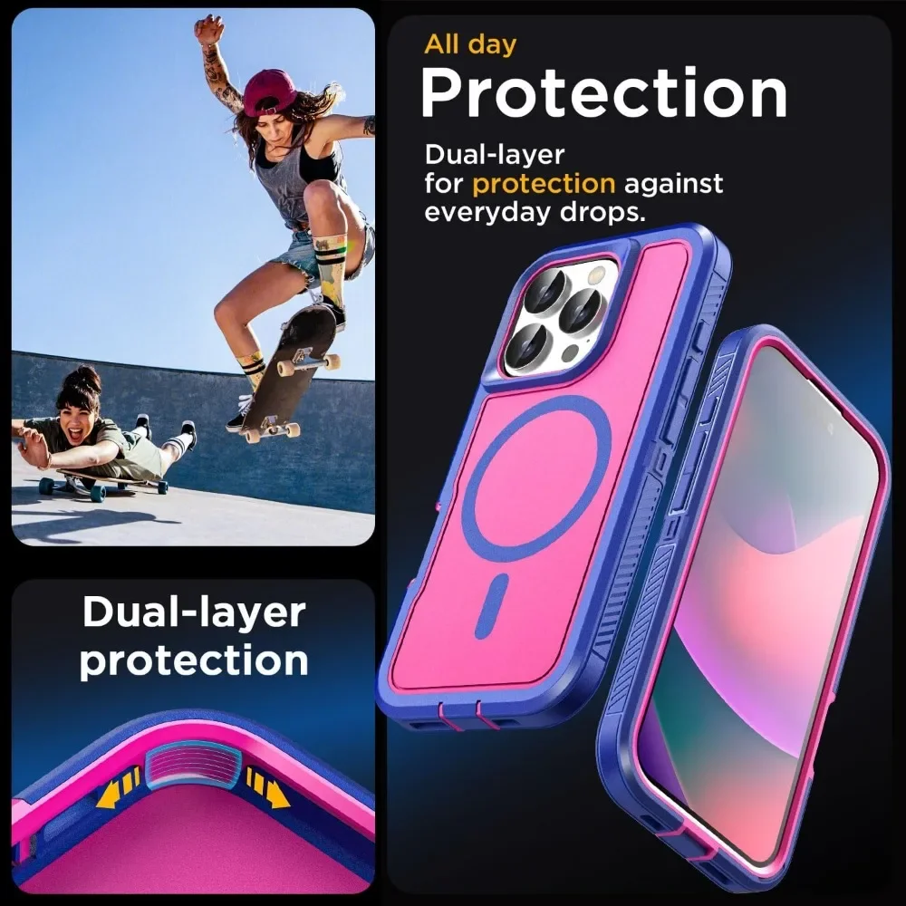 Luxury Ott Magnetic Armor Case – обзор и цена Phone Cases Heavy Duty