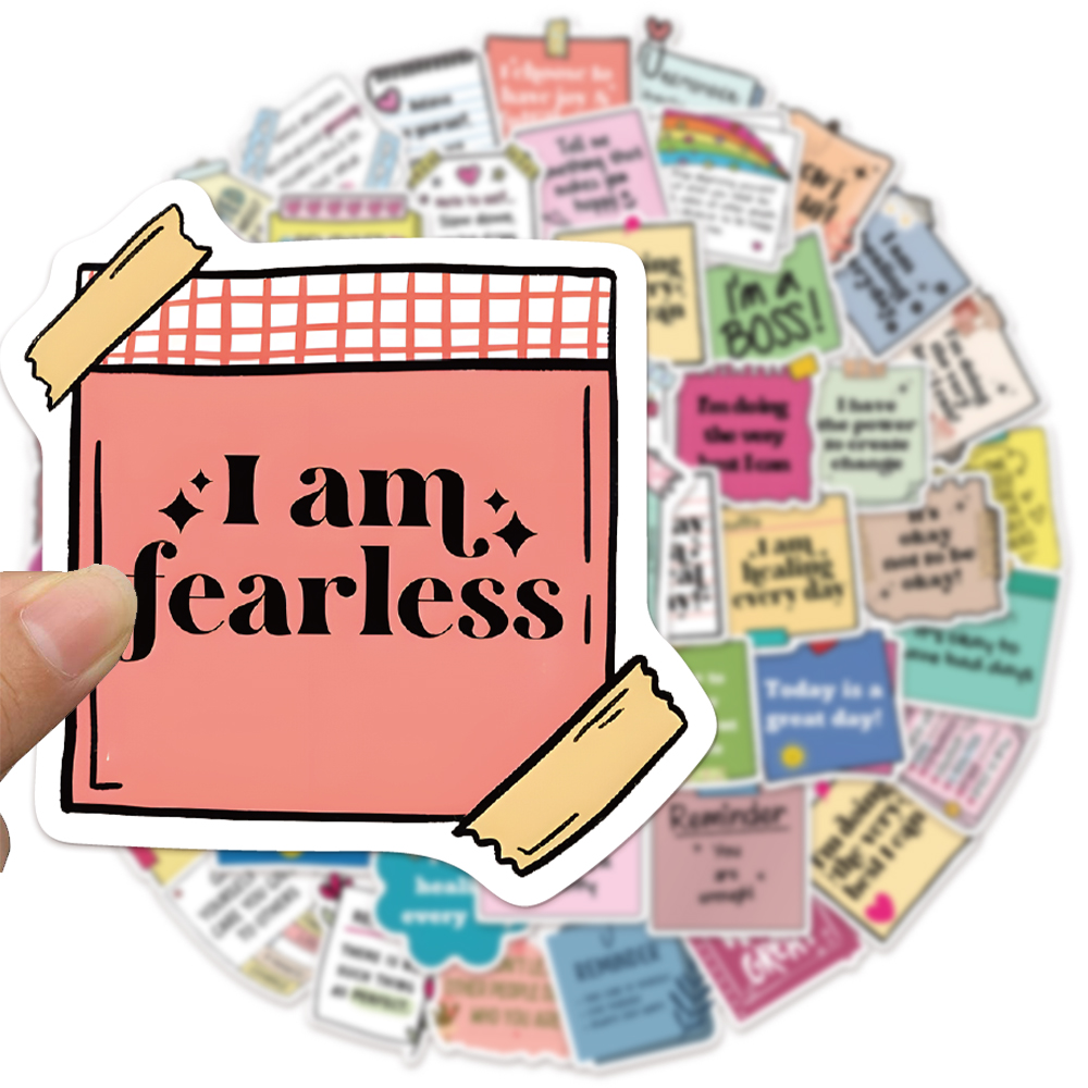 50PCS Self-Affirmation Hearten – обзор и цена Phone Cases Quotes