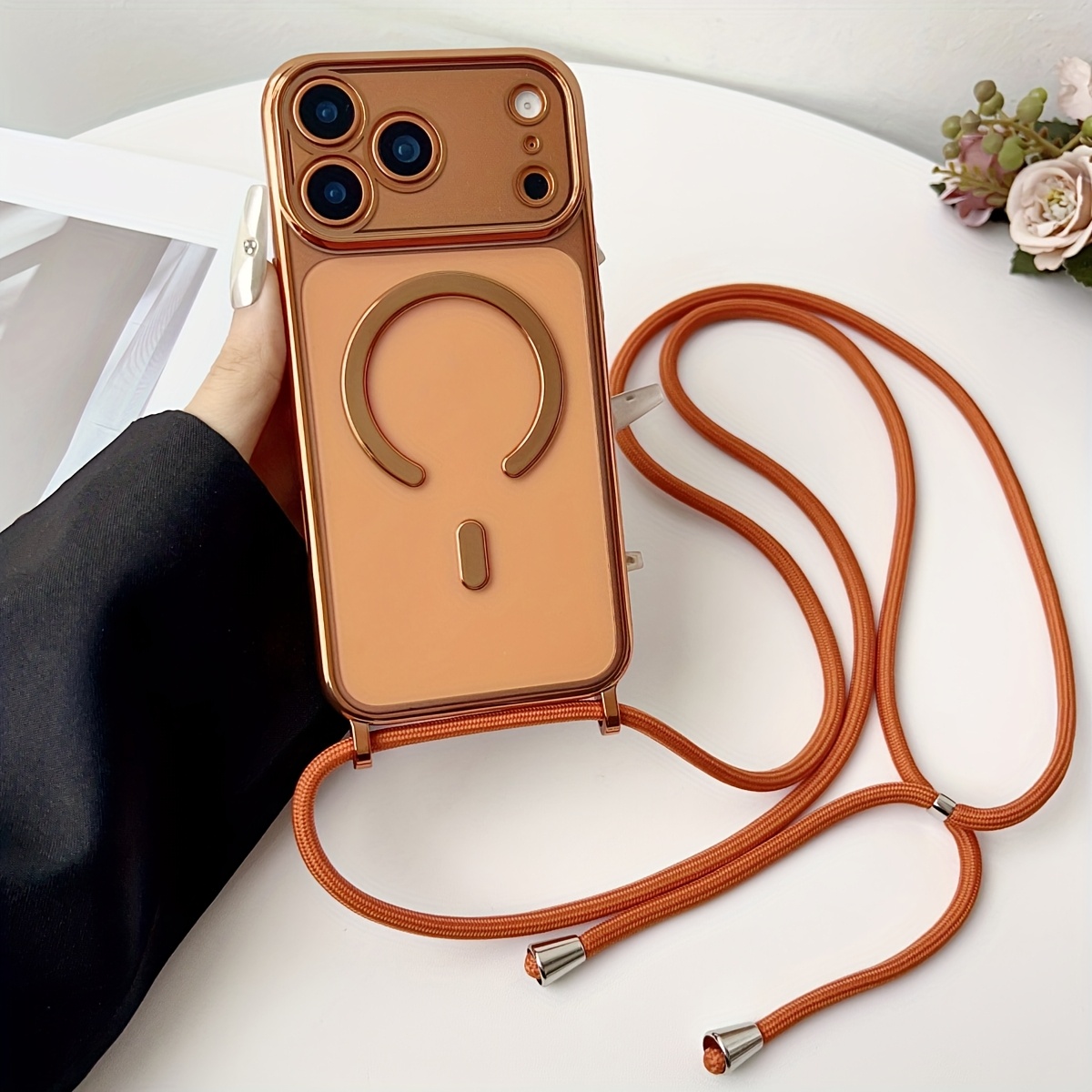 Luxury Necklace Cord Rope Lany – обзор и цена Phone Cases Magsafe