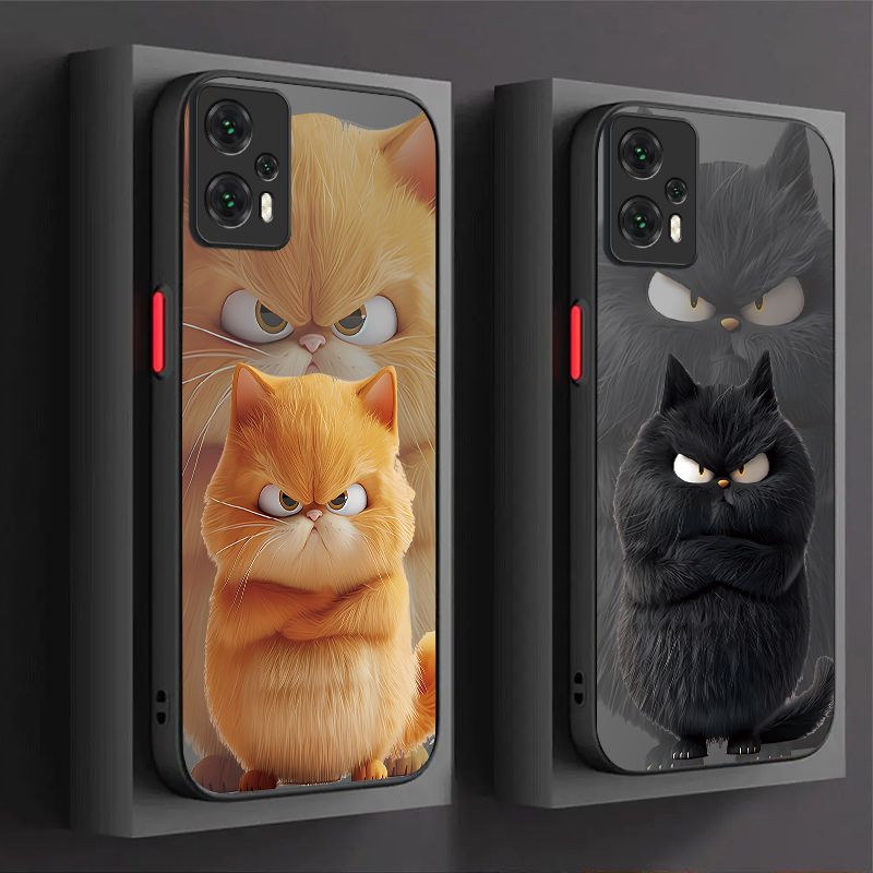 Cartoon Angry Cat Couple Style – обзор и цена Phone Cases Xiaomi 14T