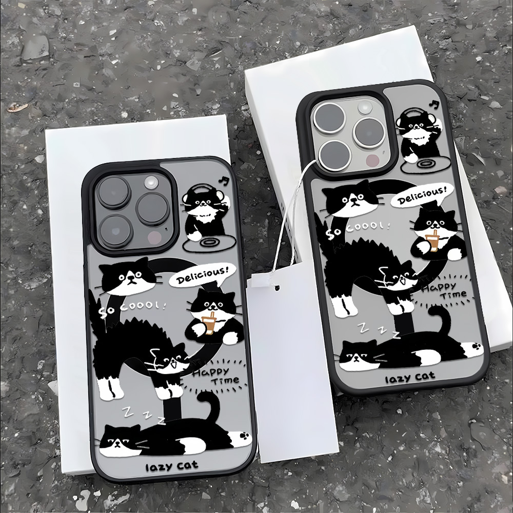 Funny Black Cat Wireless Charg – обзор и цена Phone Cases Magsafe