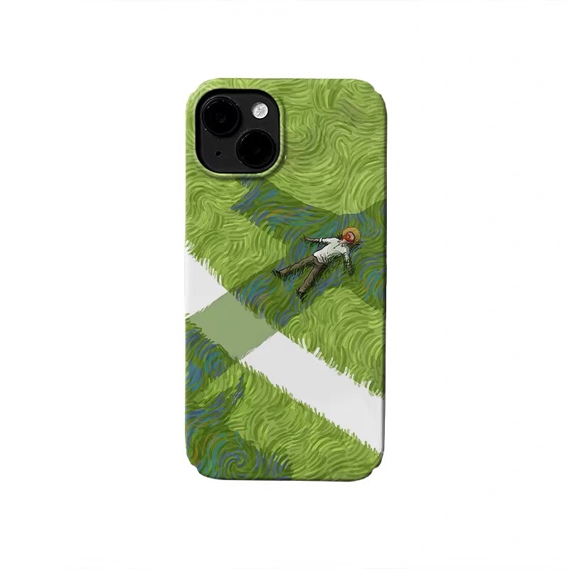 Green Lawn Resting Boy Phone C – обзор и цена Phone Cases Xr Boys