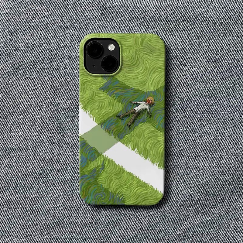 Green Lawn Resting Boy Phone C – обзор и цена Phone Cases Xr Boys