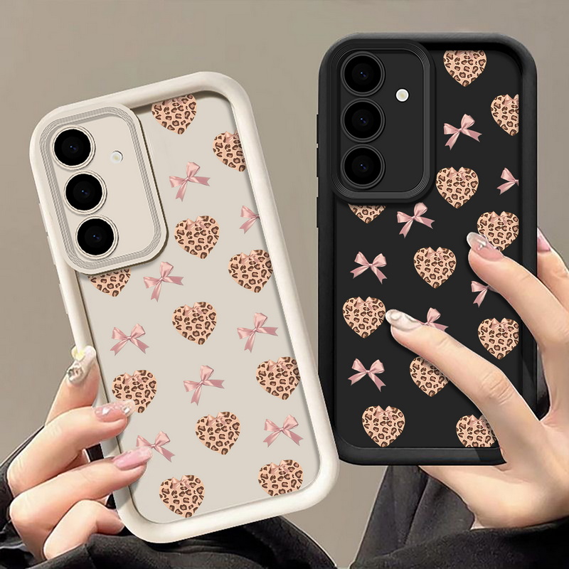 Retro Leopard Print Bow Phone  – обзор и цена Phone Cases Leopard Print