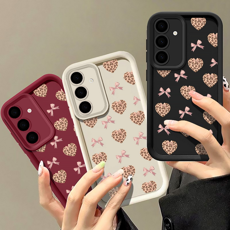 Retro Leopard Print Bow Phone  – обзор и цена Phone Cases Leopard Print