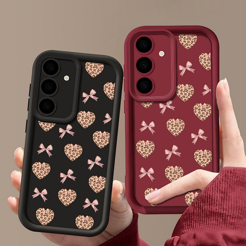 Retro Leopard Print Bow Phone  – обзор и цена Phone Cases Leopard Print