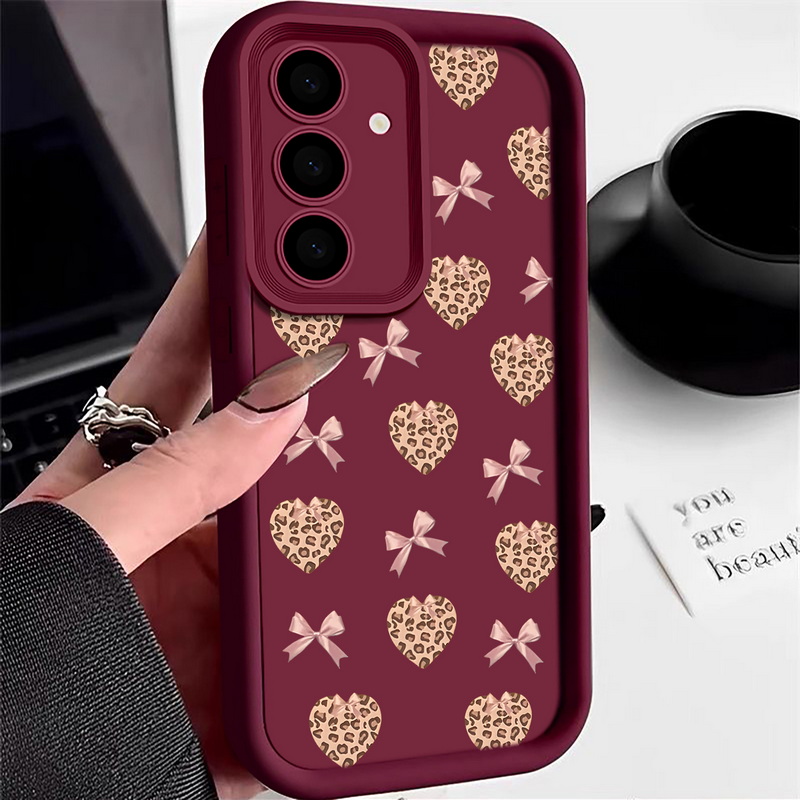 Retro Leopard Print Bow Phone  – обзор и цена Phone Cases Leopard Print