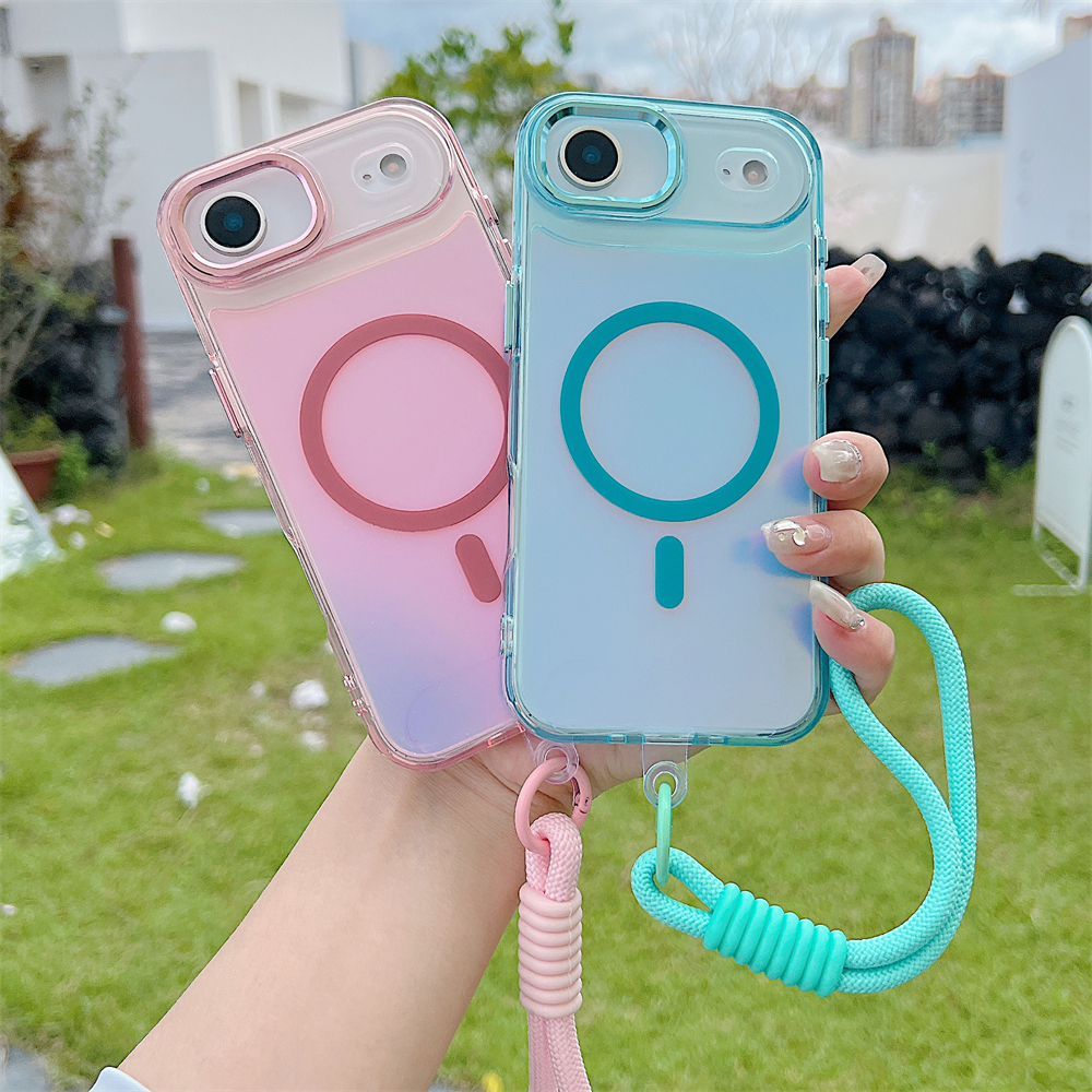 Dazzling Laser Gradient Magnet – обзор и цена Phone Cases Magsafe