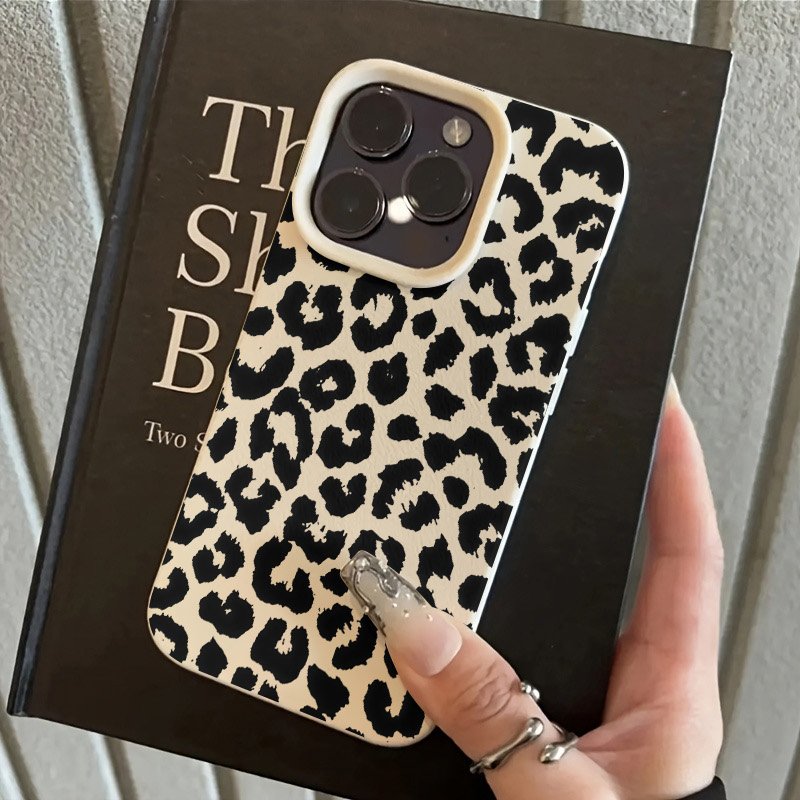 Black Leopard Print Trendy Pho – обзор и цена Phone Cases Leopard Print