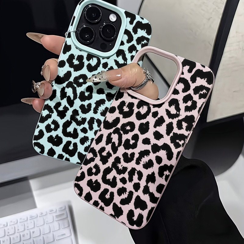 Black Leopard Print Trendy Pho – обзор и цена Phone Cases Leopard Print