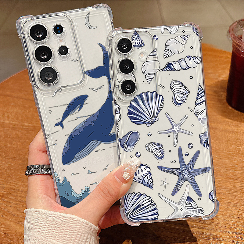 Whale Turtle Pattern Clear Pho – обзор и цена Phone Cases Galaxy S26