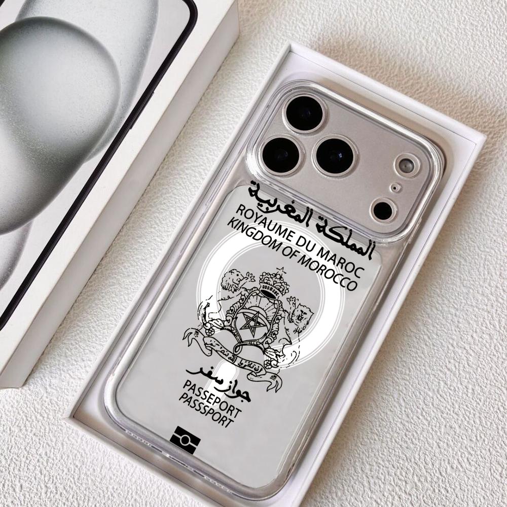 Cool Morocco Passport Phone Ca – обзор и цена Phone Cases Magsafe