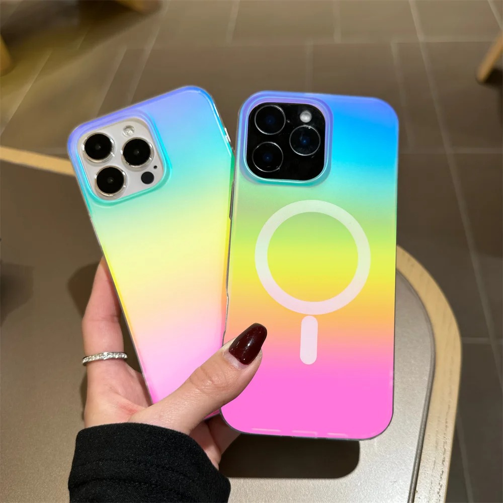 Frosted Laser Gradient Rainbow – обзор и цена Gradient Color Case
