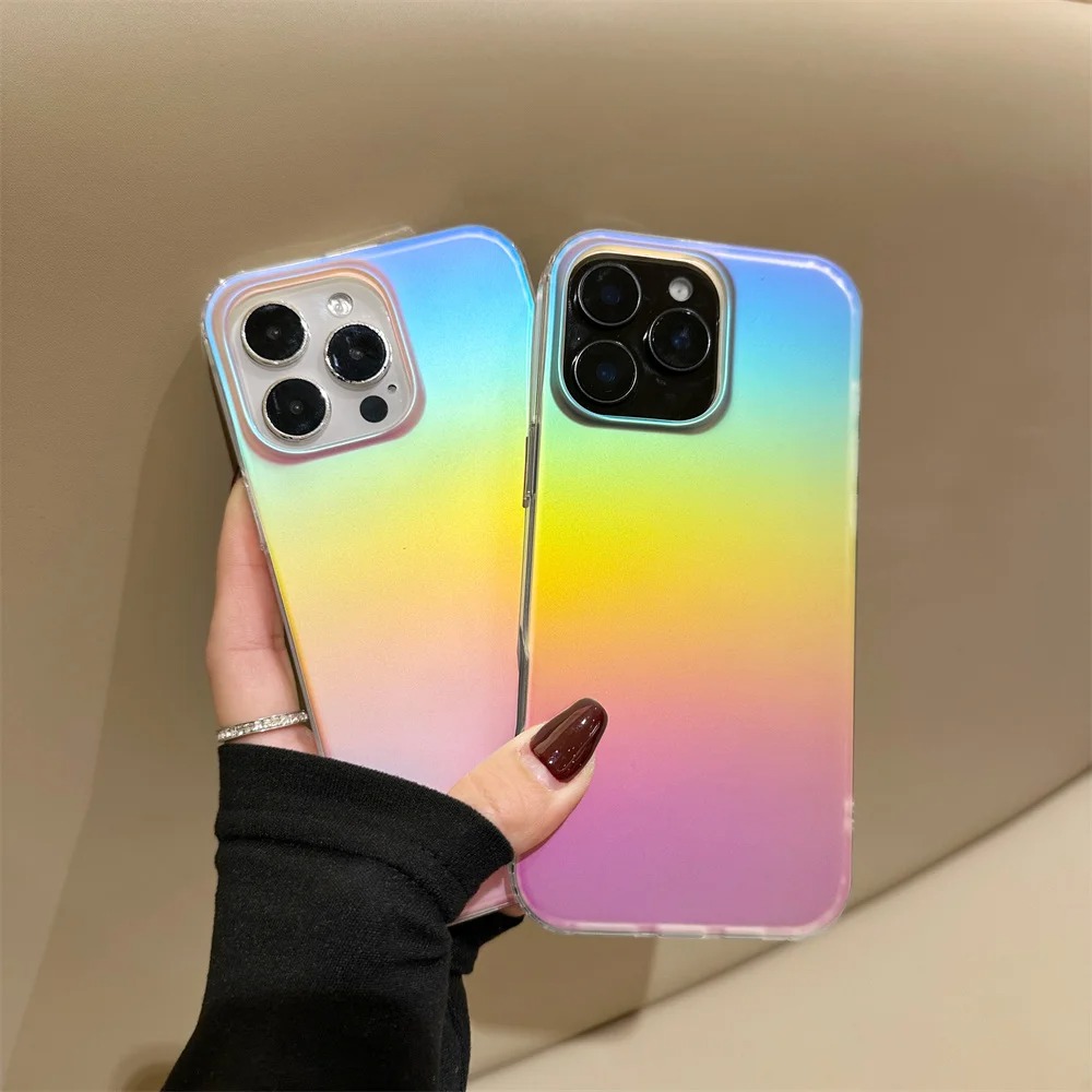 Frosted Laser Gradient Rainbow – обзор и цена Gradient Color Case