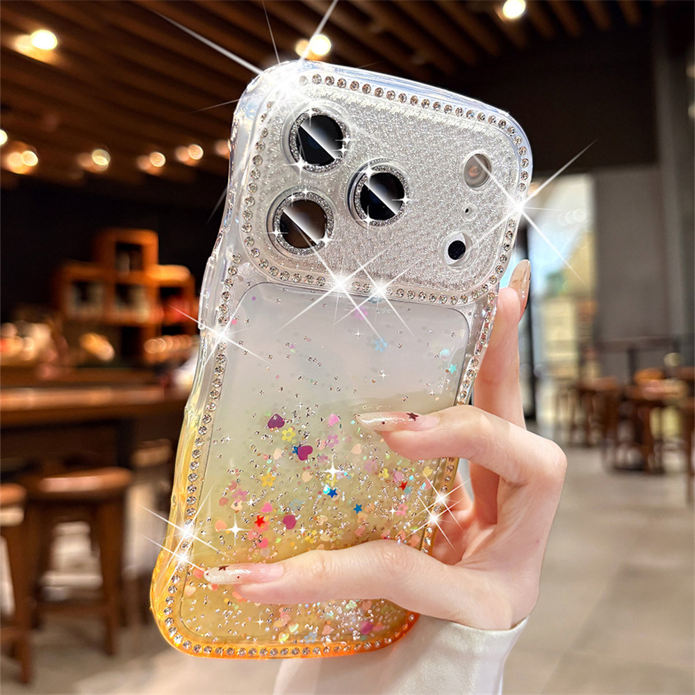 Diamond Camera Protect Glitter – обзор и цена Gradient Color Case