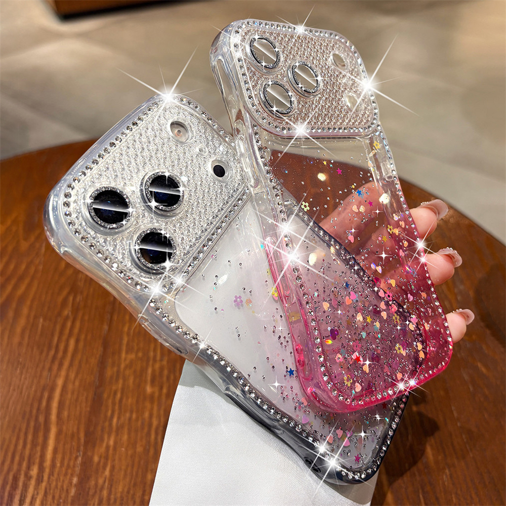 Diamond Camera Protect Glitter – обзор и цена Gradient Color Case