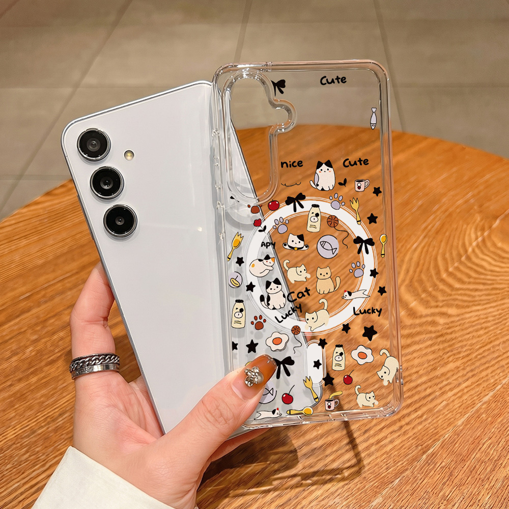 Cute Cat Magnetic Phone Case F – обзор и цена Phone Cases Magsafe