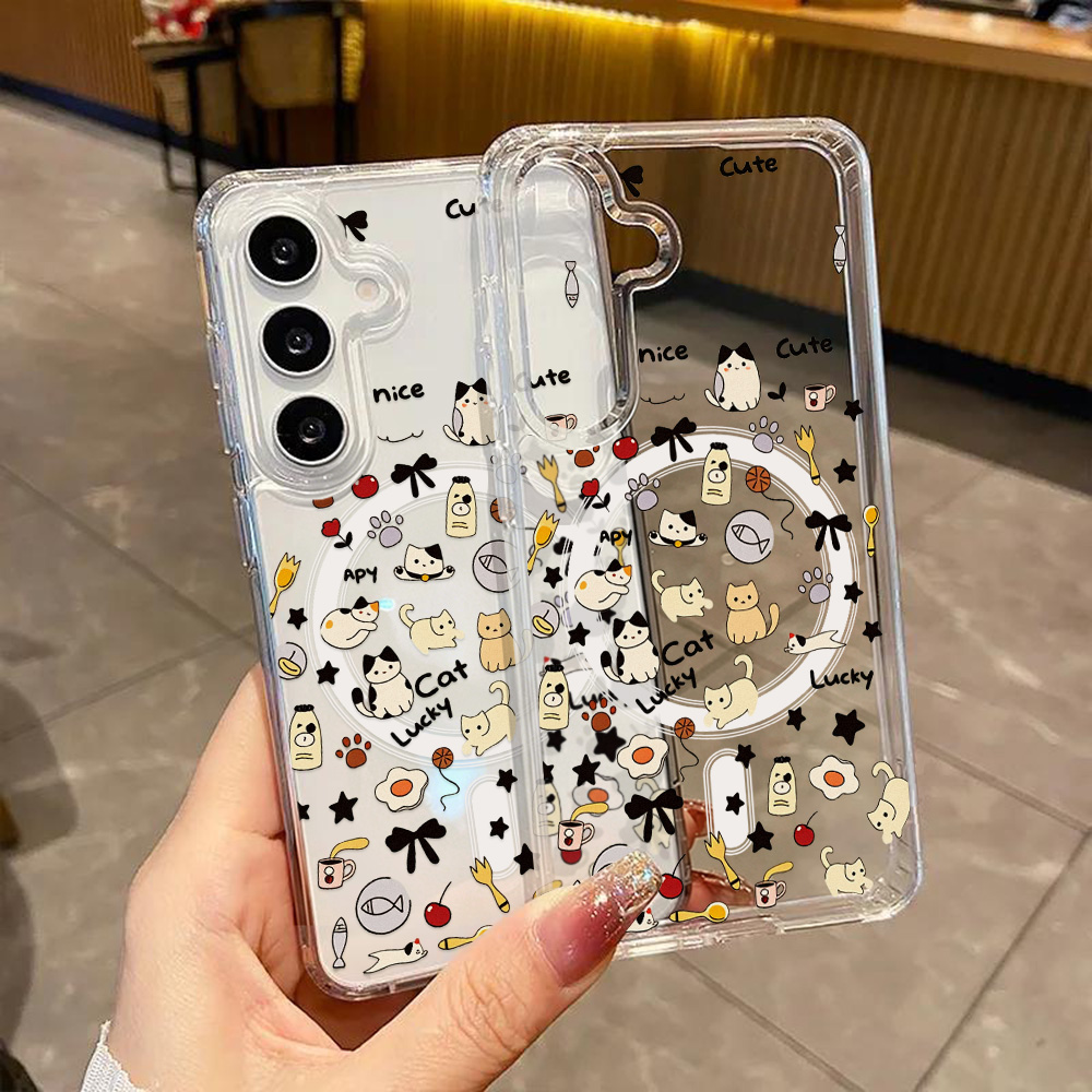Cute Cat Magnetic Phone Case F – обзор и цена Phone Cases Magsafe