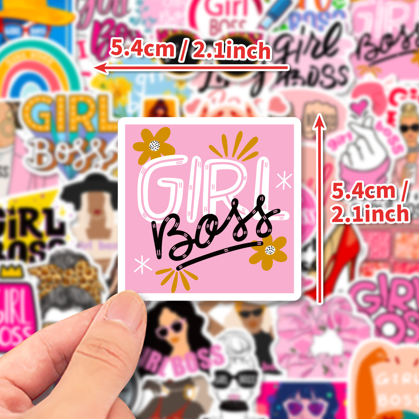 50pcs Cute Girl Boss Stickers  – обзор и цена Phone Cases Quotes