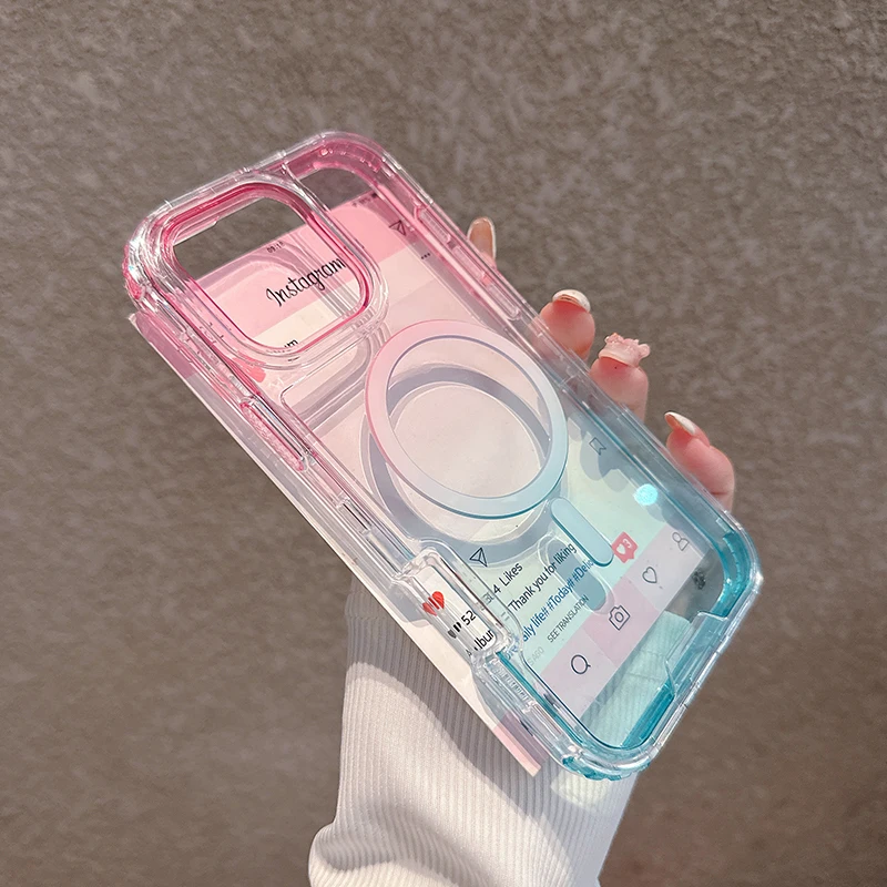 Premium 3in1 Gradient Protect  – обзор и цена Gradient Color Case