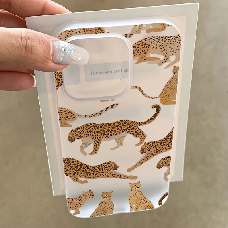 For iPhone 17 16 15 14 13 12 1 – обзор и цена Phone Cases Leopard Print