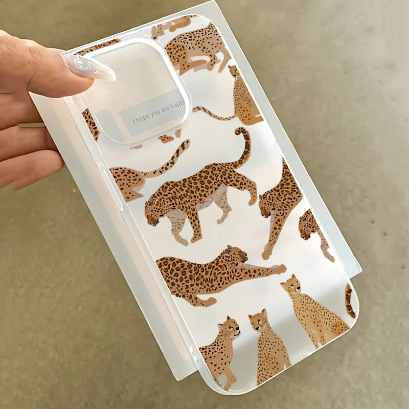 For iPhone 17 16 15 14 13 12 1 – обзор и цена Phone Cases Leopard Print
