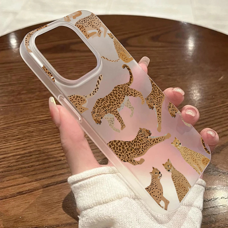 For iPhone 17 16 15 14 13 12 1 – обзор и цена Phone Cases Leopard Print