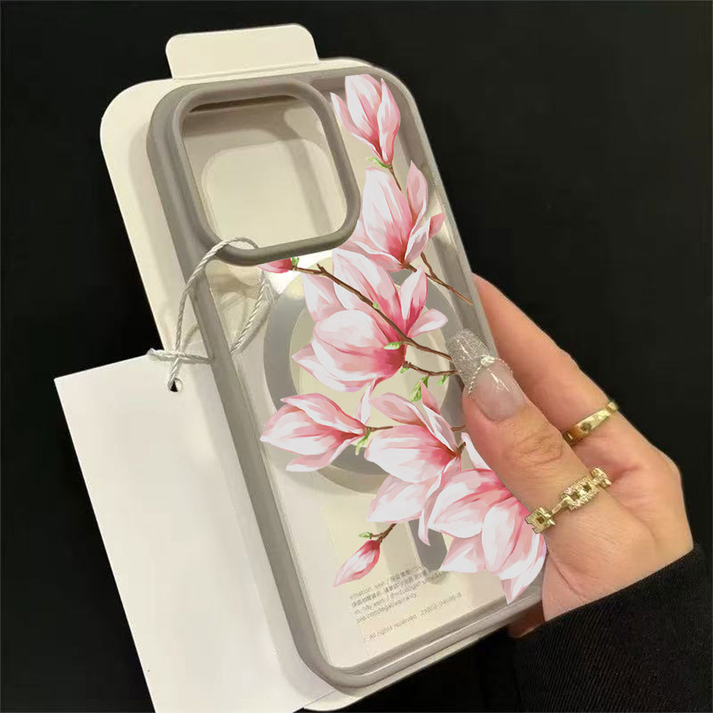 Fashion Flower Magnetic Phone  – обзор и цена Phone Cases Magsafe