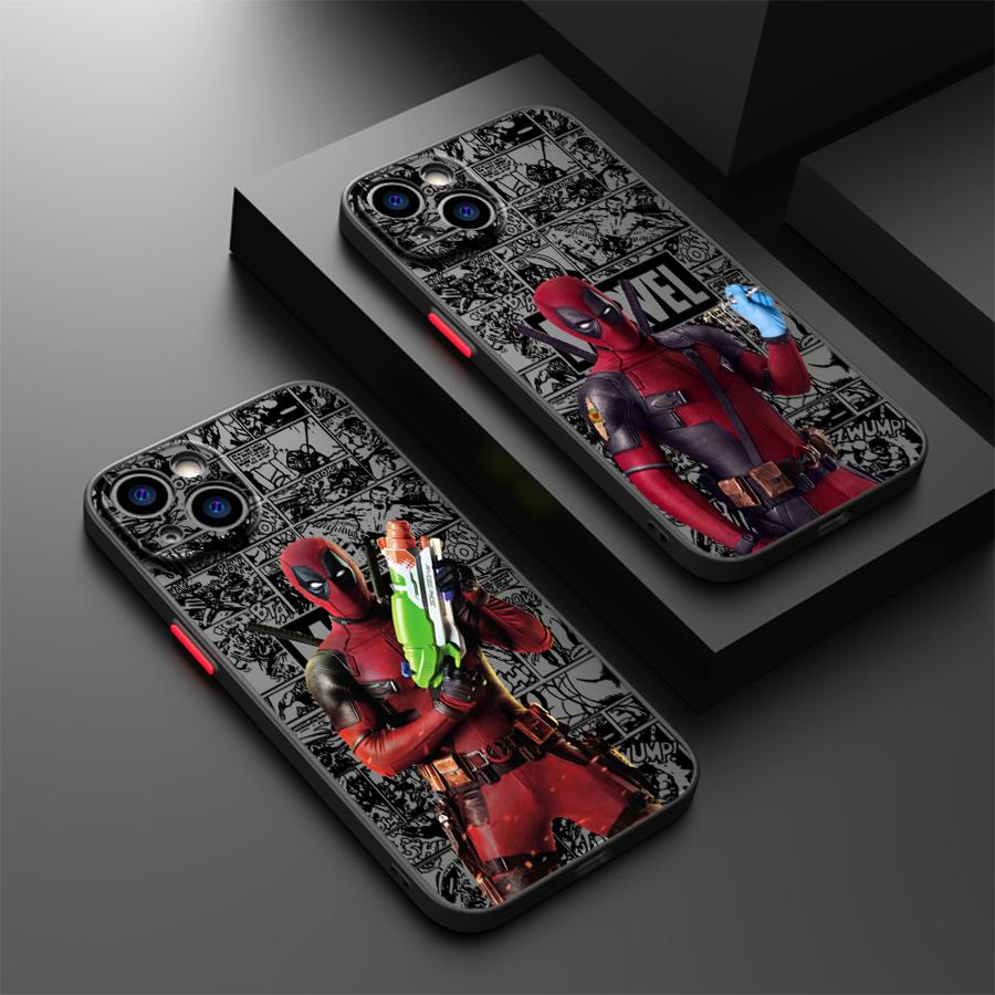 Marvel Funny Deadpool Case for – обзор и цена Phone Cases Iphone 15