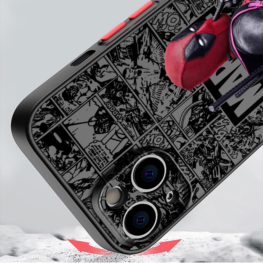 Marvel Funny Deadpool Case for – обзор и цена Phone Cases Iphone 15