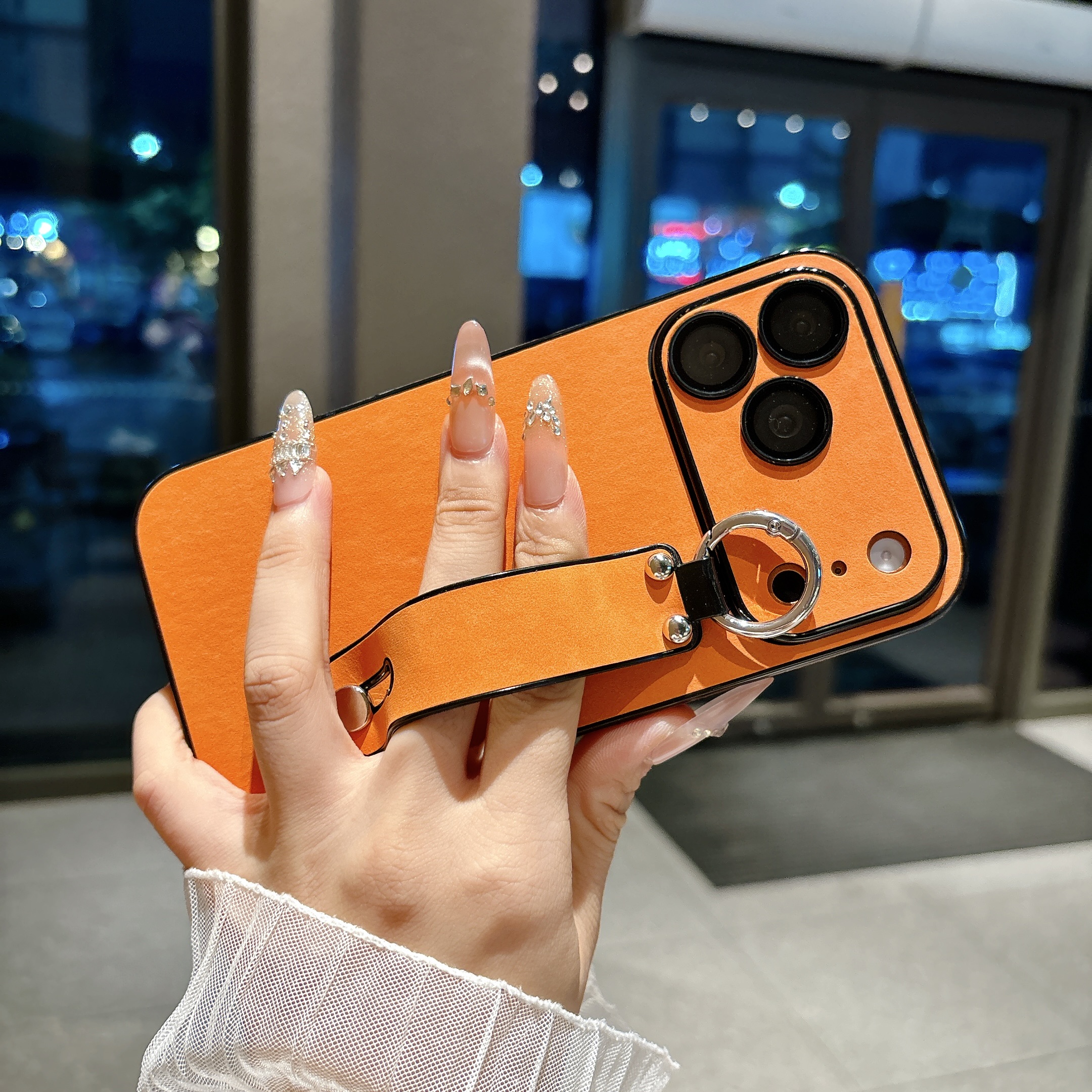 Suede Leather Wrist Strap Hold – обзор и цена Phone Cases Iphone 15