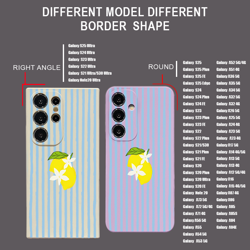 Stripe Lemon Print TPU Phone C – обзор и цена Phone Cases Galaxy S26