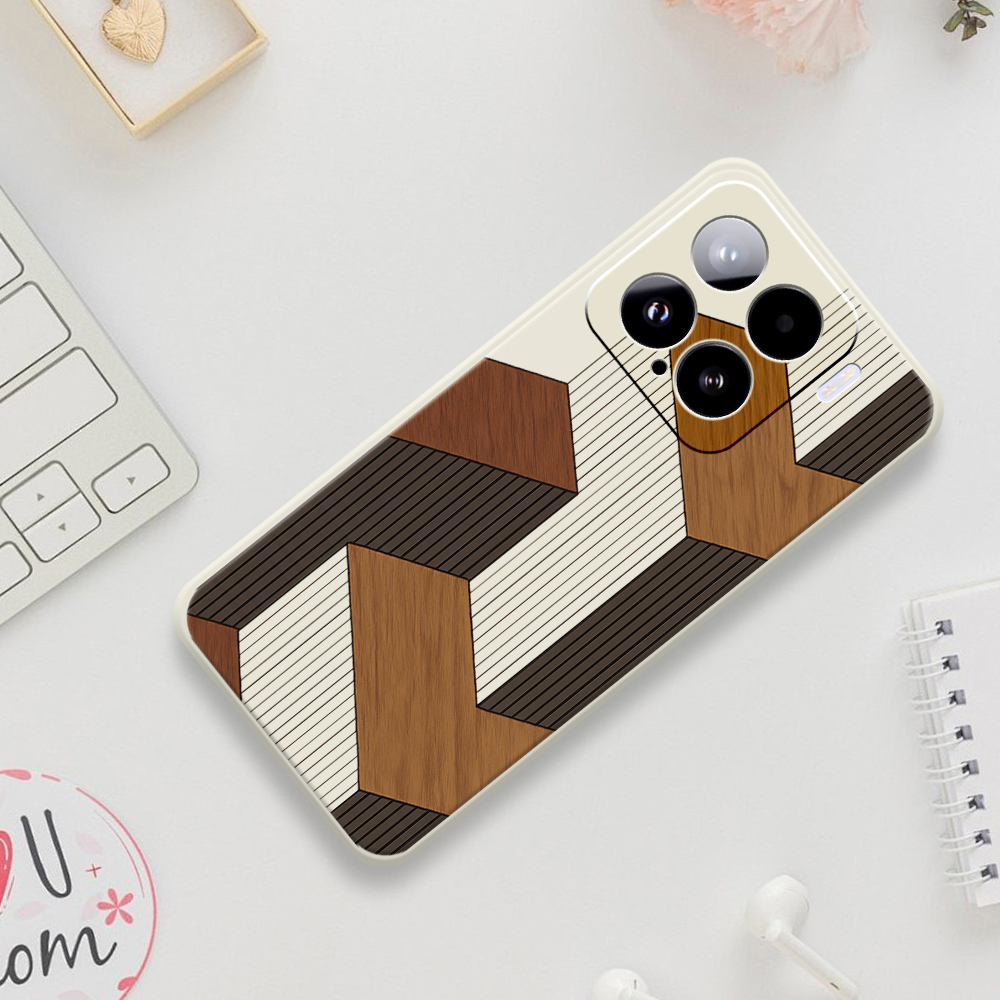 Geometric Style Wooden Phone C – обзор и цена Phone Cases Xiaomi 14T