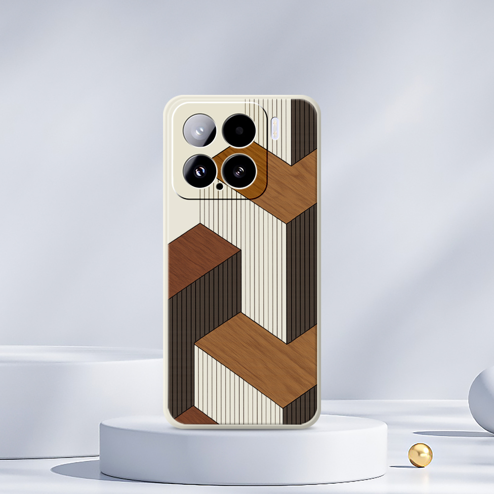 Geometric Style Wooden Phone C – обзор и цена Phone Cases Xiaomi 14T