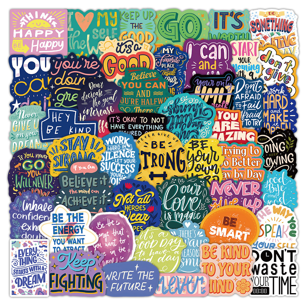 52Pcs Inspirational English Qu – обзор и цена Phone Cases Quotes