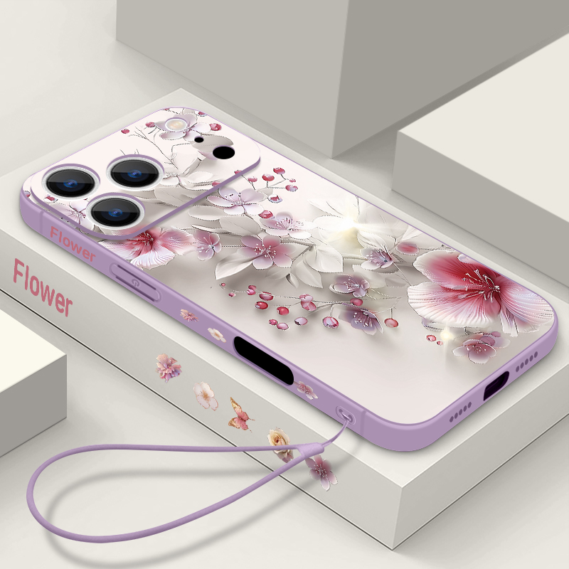 Pink White Flower Case For iPh – обзор и цена Phone Cases Magsafe