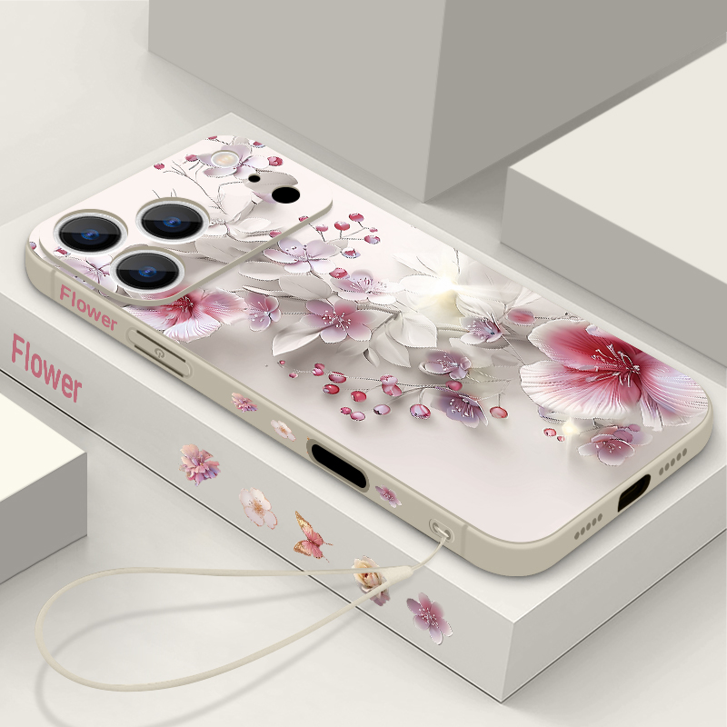 Pink White Flower Case For iPh – обзор и цена Phone Cases Magsafe