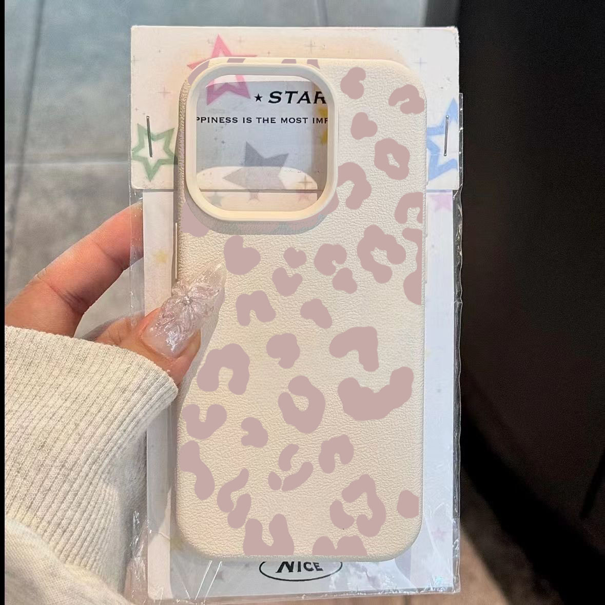 Pink Leopard Print Lichee Patt – обзор и цена Phone Cases Leopard Print