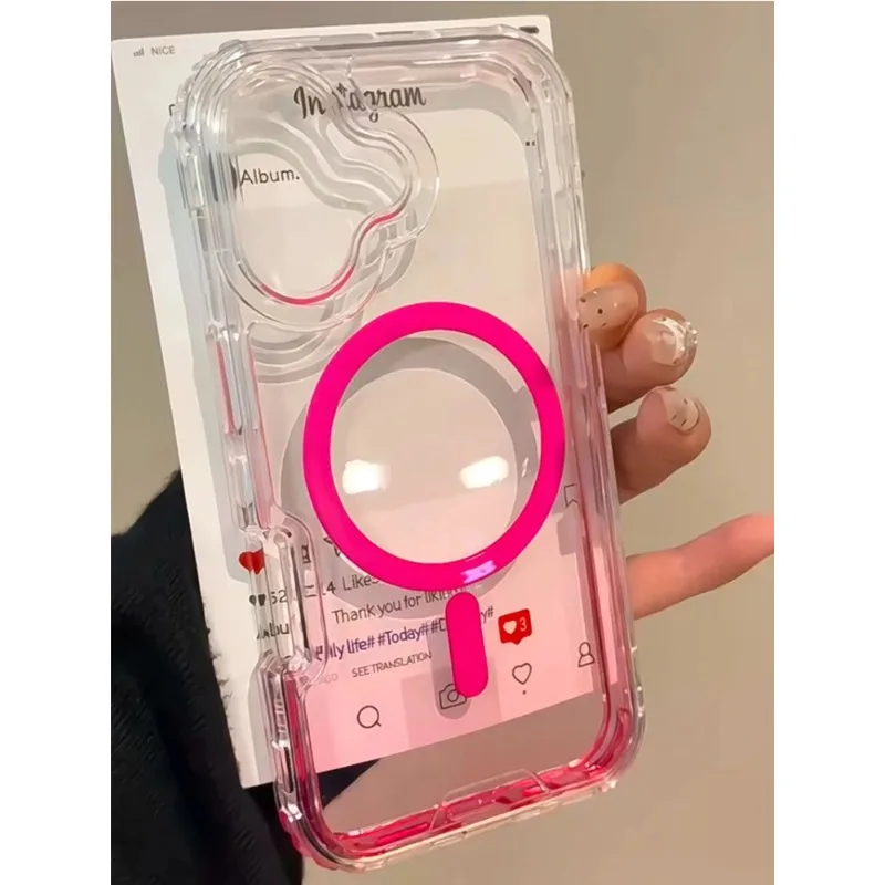 Hottest 3IN1 Gradient Clear fo – обзор и цена Gradient Color Case