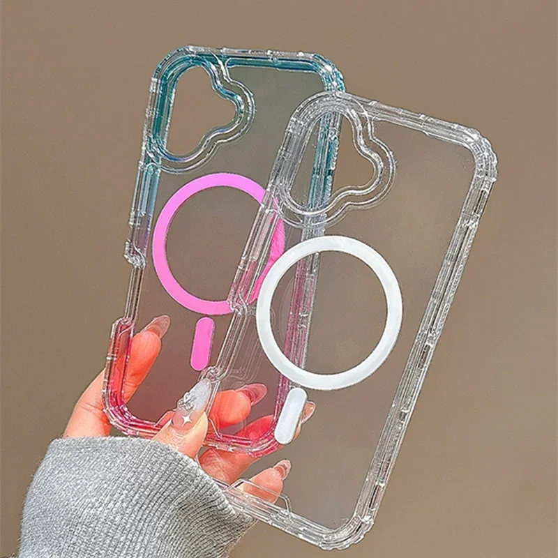 Hottest 3IN1 Gradient Clear fo – обзор и цена Gradient Color Case