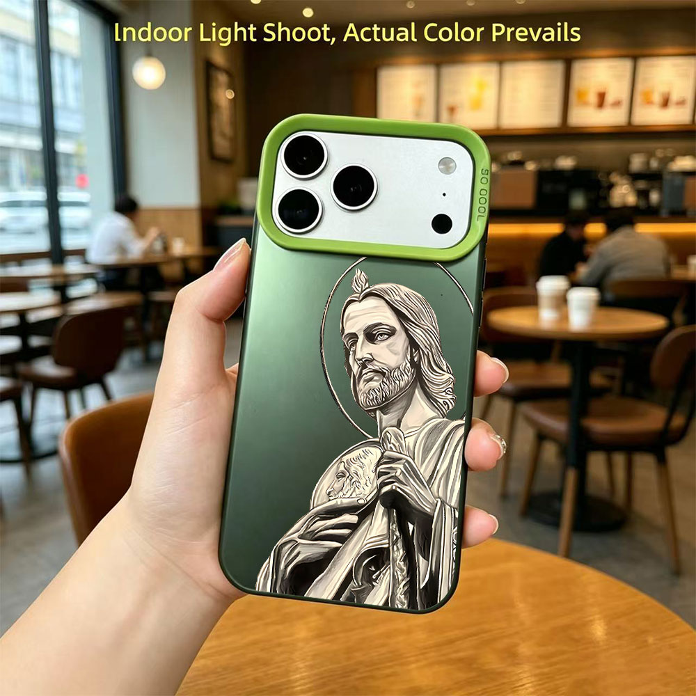 San Judas Tadeo Pattern Design – обзор и цена Phone Cases Iphone 15