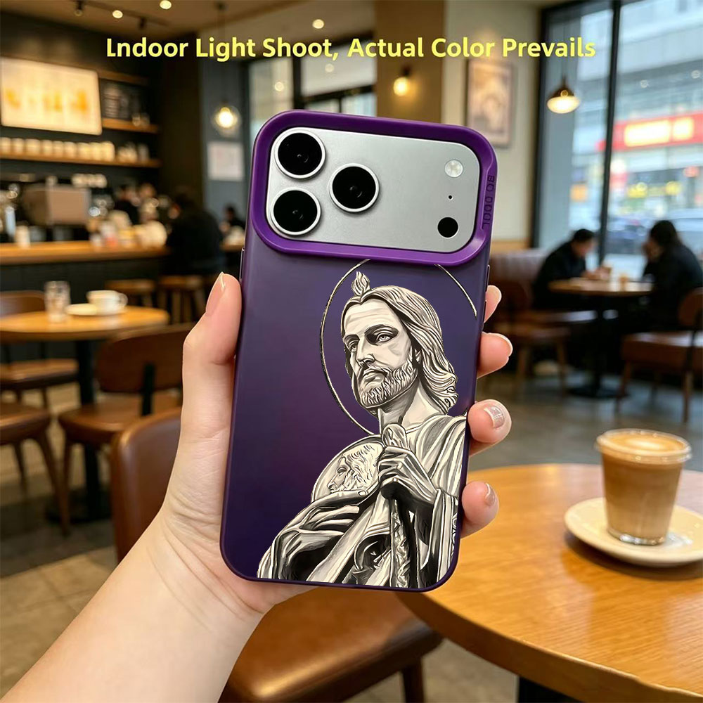 San Judas Tadeo Pattern Design – обзор и цена Phone Cases Iphone 15
