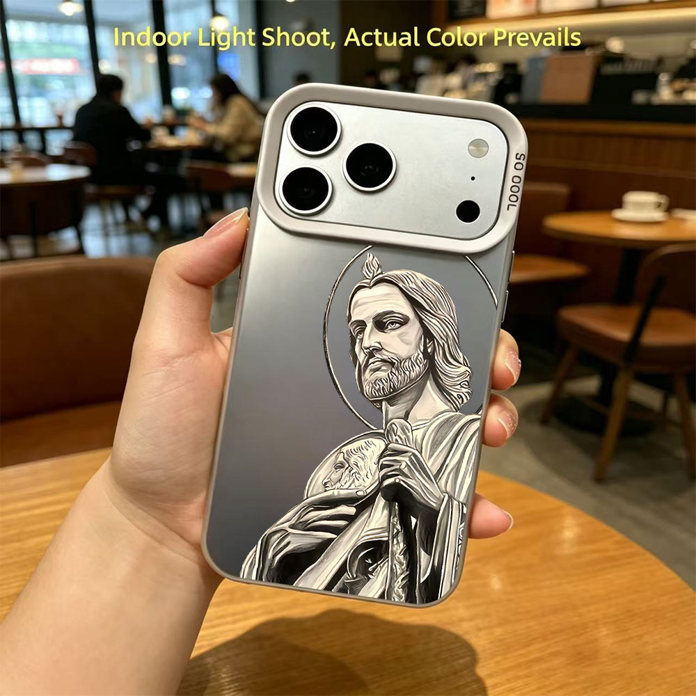 San Judas Tadeo Pattern Design – обзор и цена Phone Cases Iphone 15